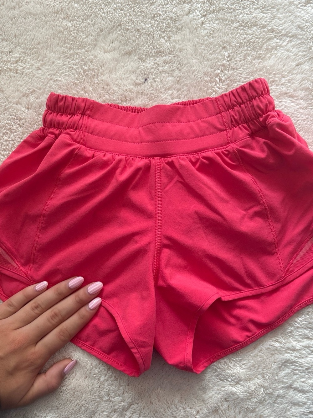 lululemon athletica Women's Hot Pink Athletic Shorts